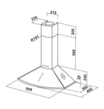 High Suction Power-1295 m3/hr Chimney