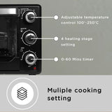 FOTG BK 24L - Oven, Toaster, Griller