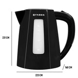 Buy Faber FK 1.7L BK - Black Kettle Online