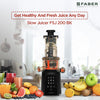 FSJ 200 BK-M (Slow Juicer+ salad maker)