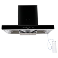 Faber HOOD THUNDERBOLT FL SW SC BK 90cm Kitchen Chimney