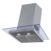 Faber HOOD GLASSY 3D T2S2 LTW 75cm Kitchen Chimney