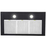 Push Button Modern Black Chimney